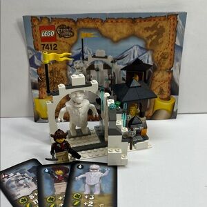 Lego Orient Expedition 7412 Yeti’s Hideout complete